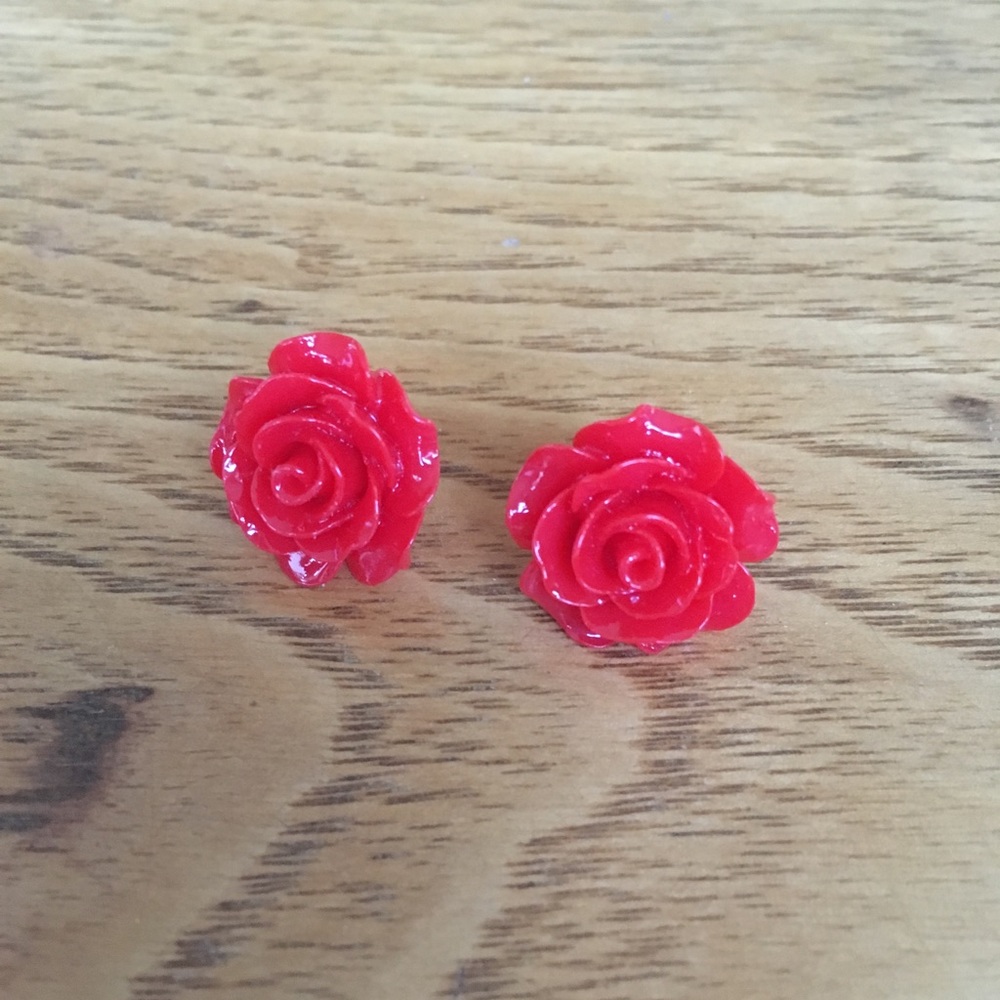 Rose Earrings